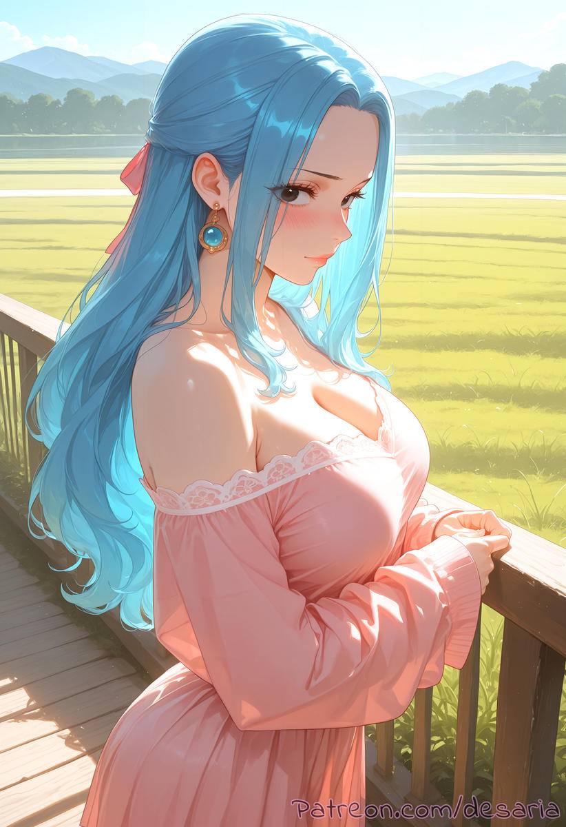 Vivi Nefertari from One Piece-pixiv插画-作品交流服务