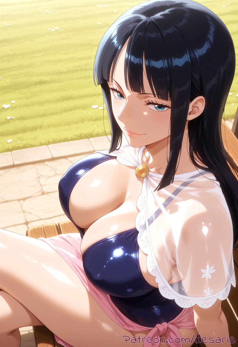 Nico Robin from One Piece-pixiv插画-作品交流服务