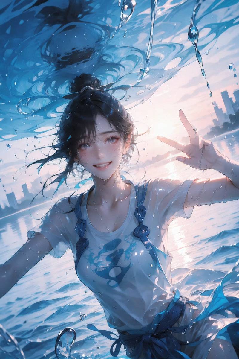 图片[14]-001水-pixiv插画-作品交流服务