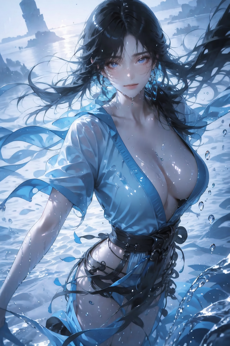 001水-pixiv插画-作品交流服务