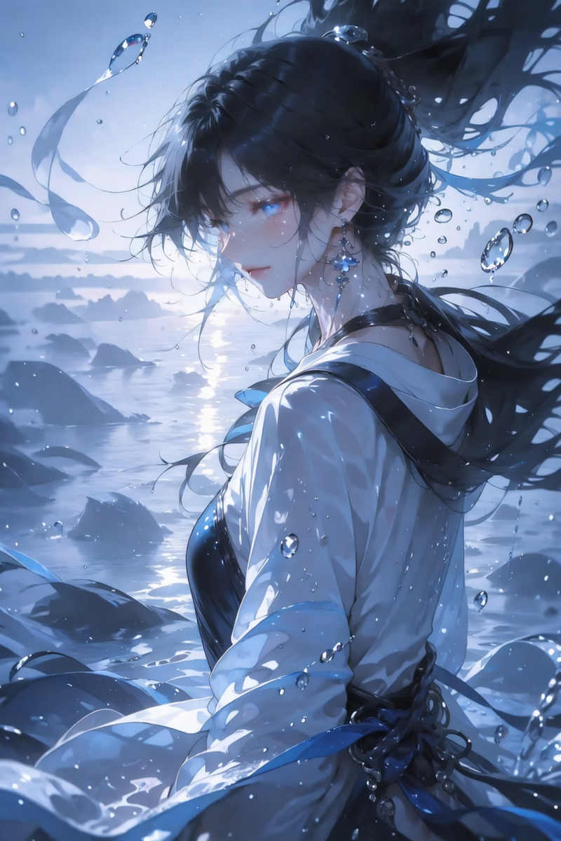 图片[6]-001水-pixiv插画-作品交流服务