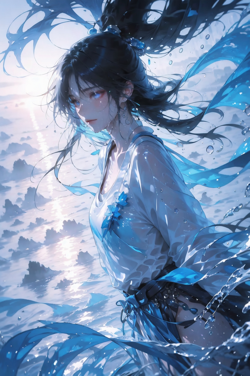 图片[7]-001水-pixiv插画-作品交流服务