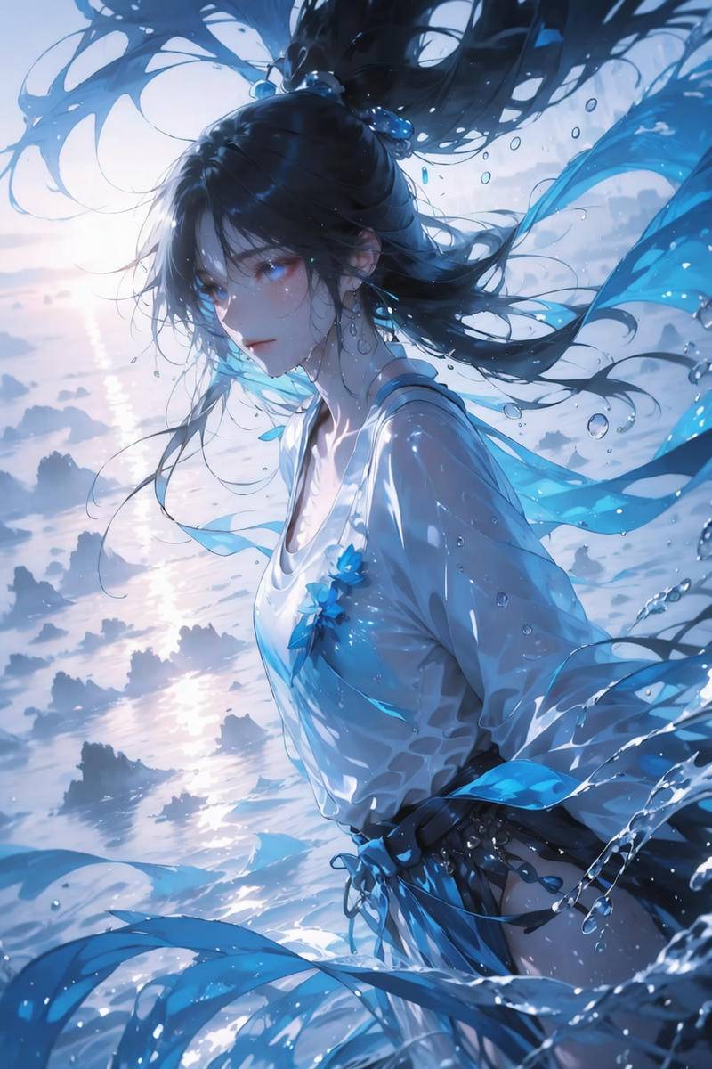 图片[7]-001水-pixiv插画-作品交流服务