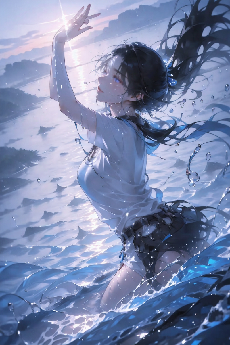 图片[8]-001水-pixiv插画-作品交流服务