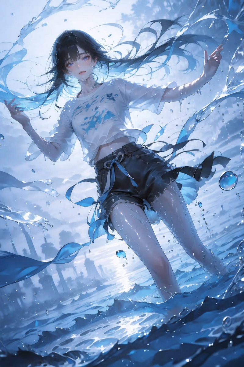 图片[9]-001水-pixiv插画-作品交流服务