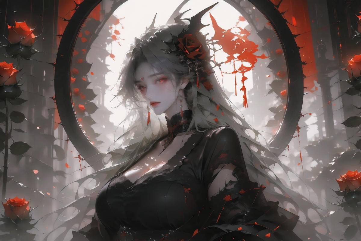 图片[23]-003血之女-pixiv插画-作品交流服务
