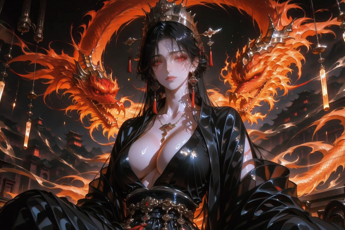 图片[5]-008骄阳女帝-pixiv插画-作品交流服务