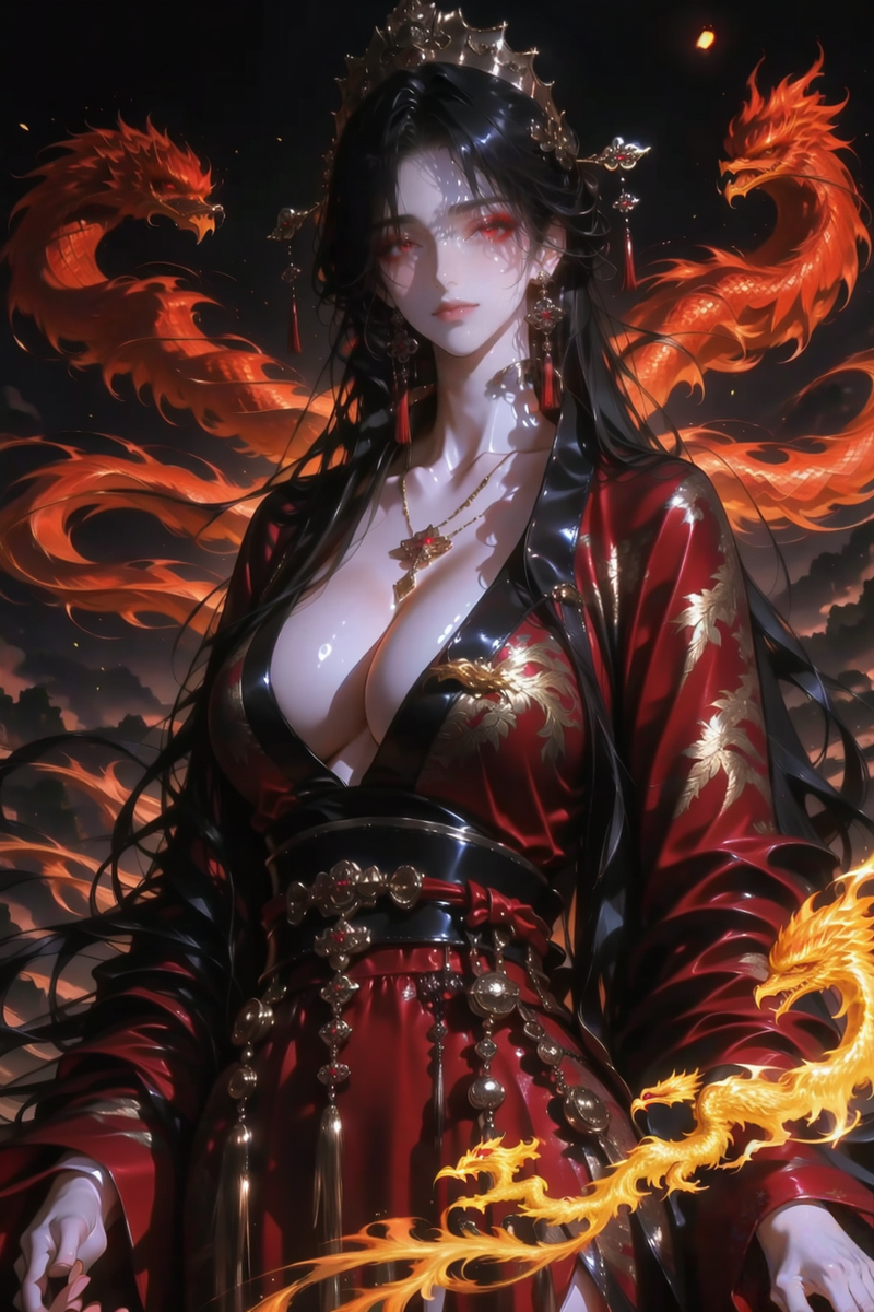 图片[7]-008骄阳女帝-pixiv插画-作品交流服务