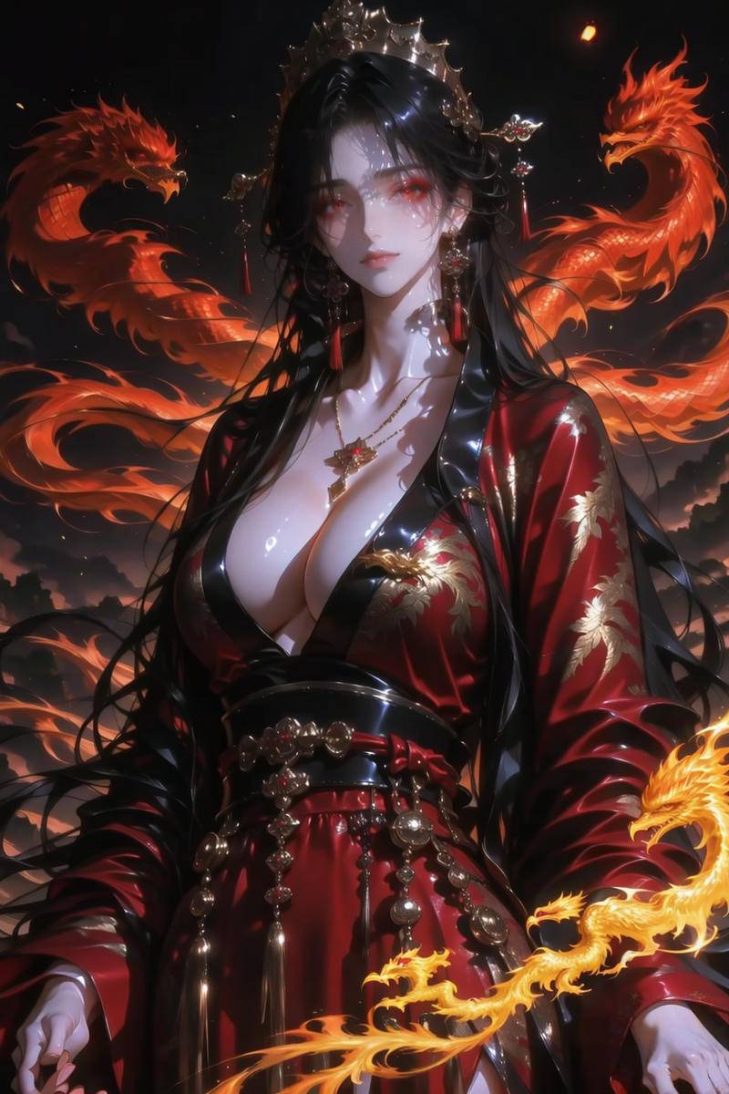 图片[7]-008骄阳女帝-pixiv插画-作品交流服务