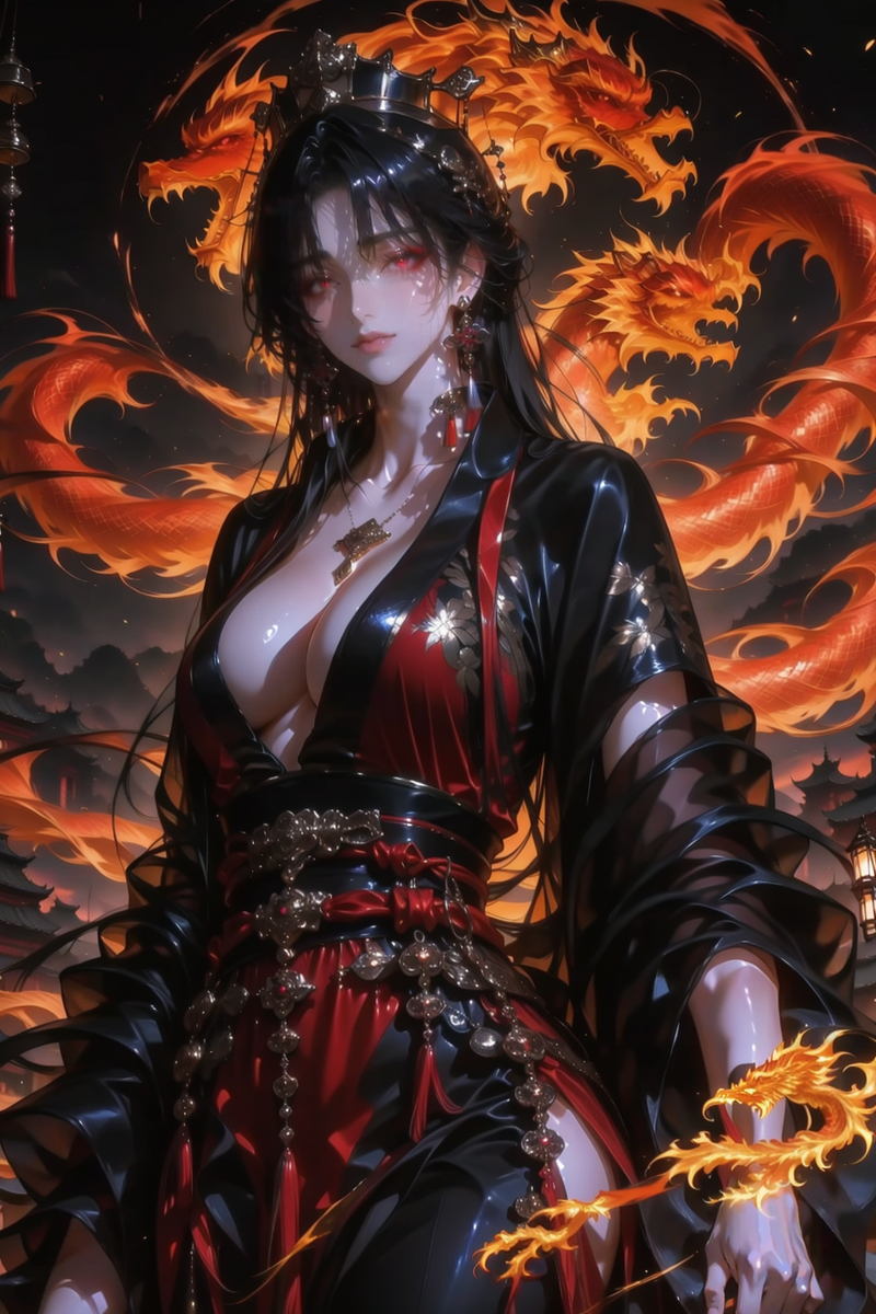 图片[8]-008骄阳女帝-pixiv插画-作品交流服务