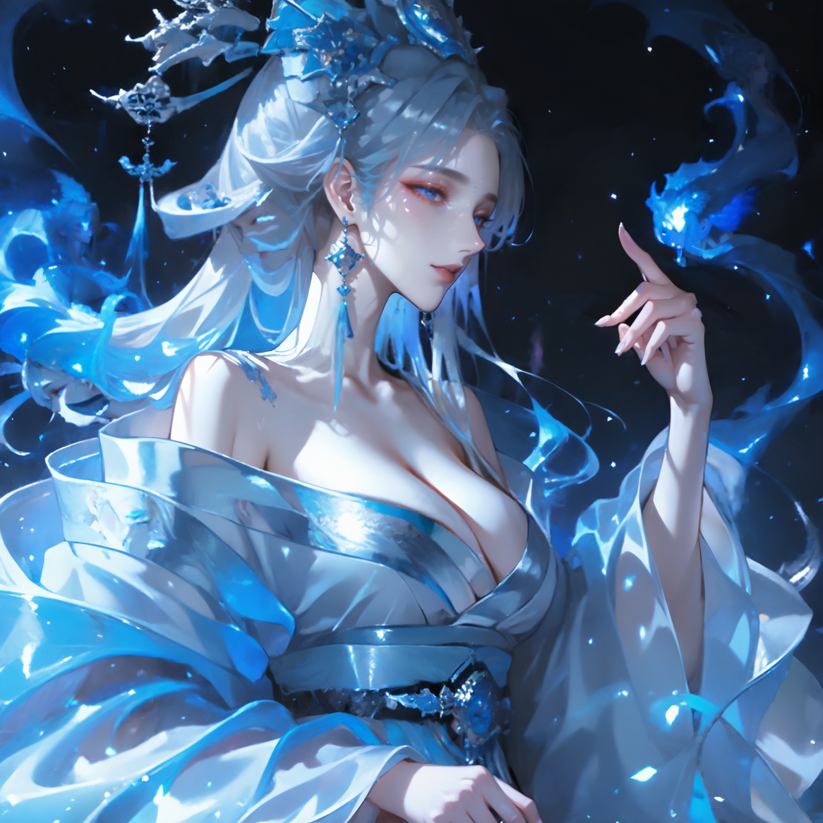 009曦月女帝-pixiv插画-作品交流服务