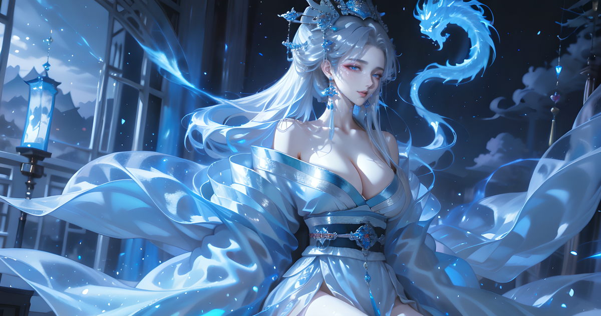 图片[6]-009曦月女帝-pixiv插画-作品交流服务