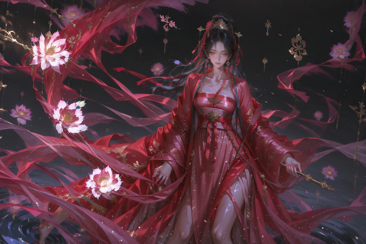 0010临江仙-pixiv插画-作品交流服务