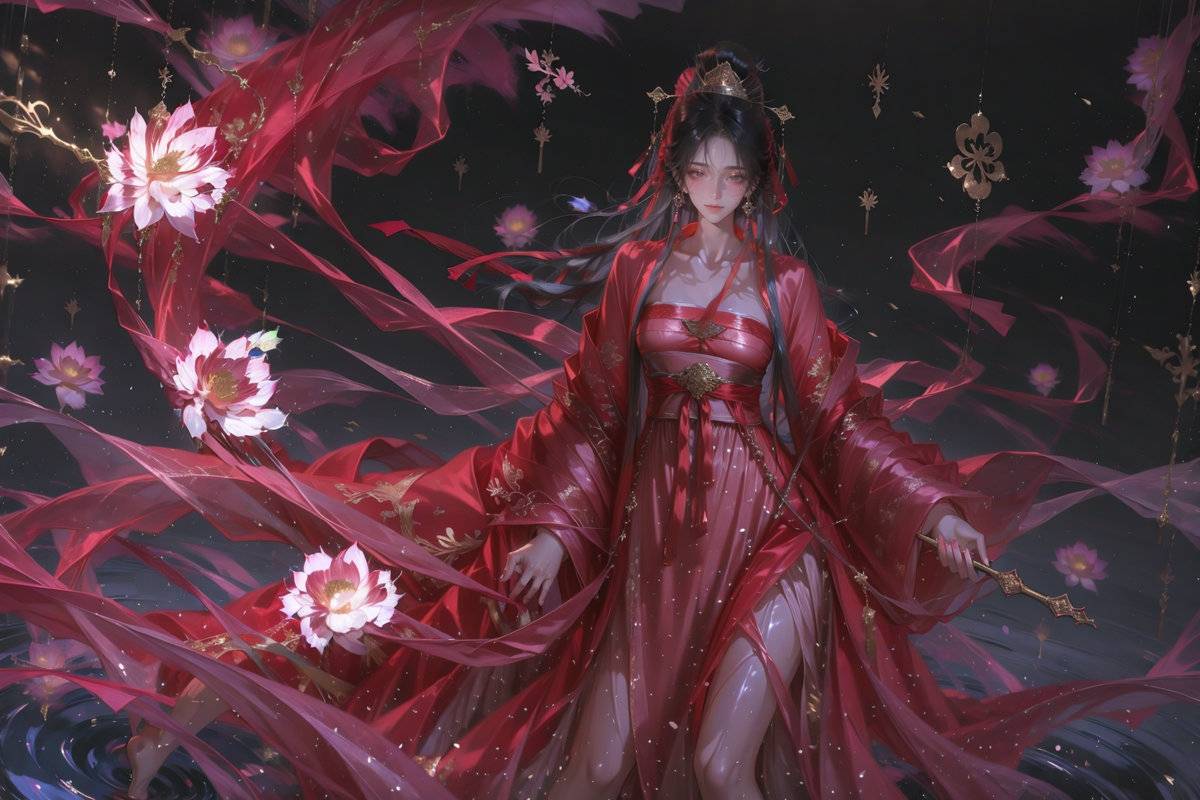 0010临江仙-pixiv插画-作品交流服务