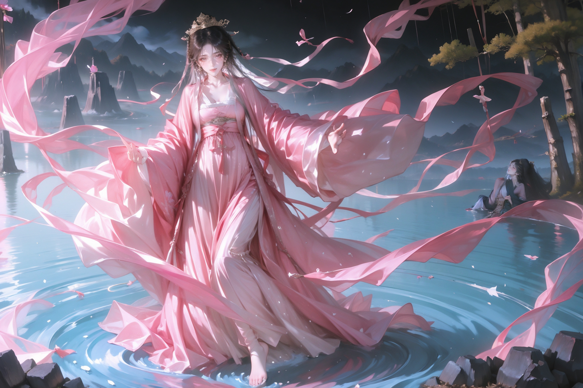 0010临江仙-pixiv插画-作品交流服务