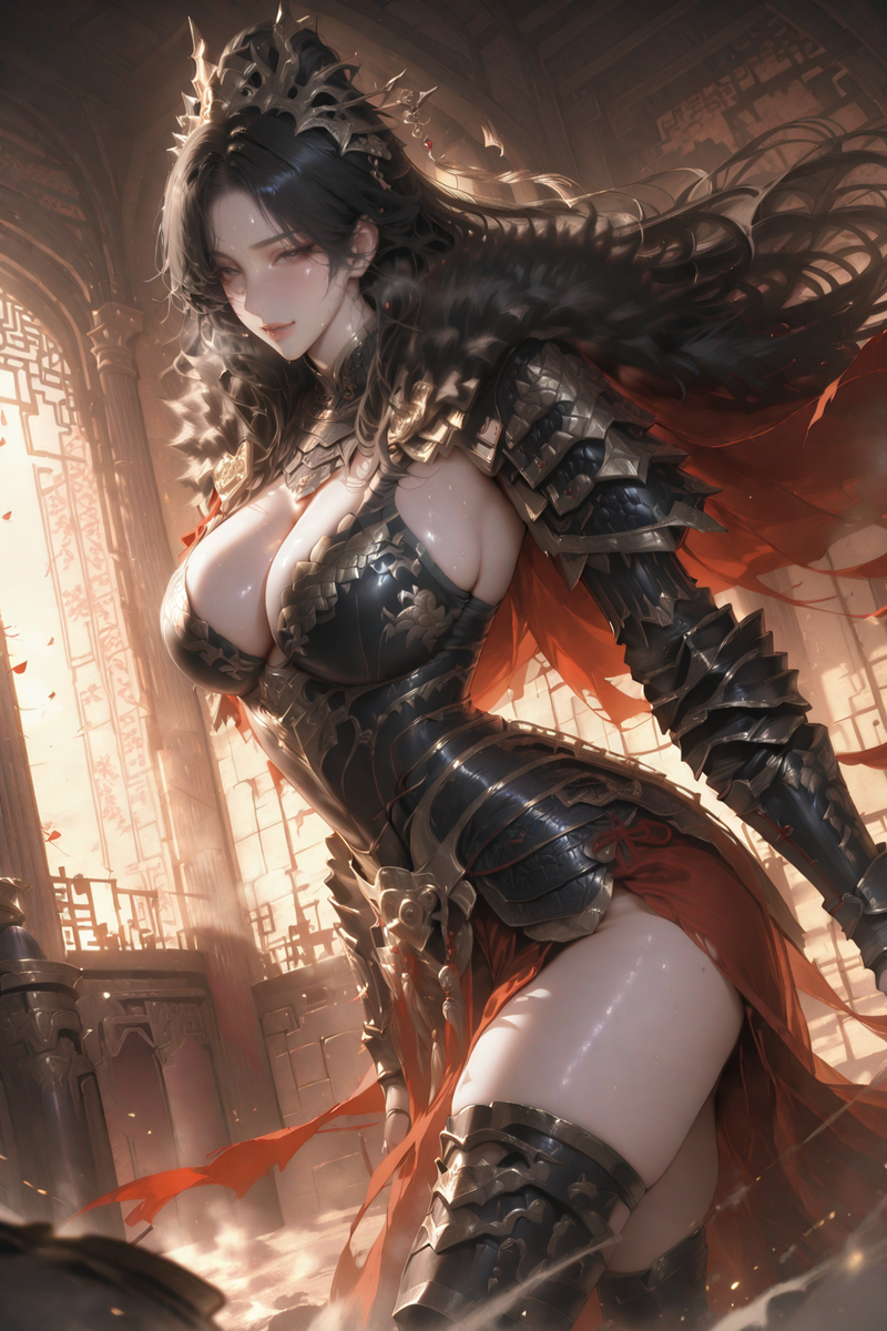 英姿飒爽-pixiv插画-作品交流服务