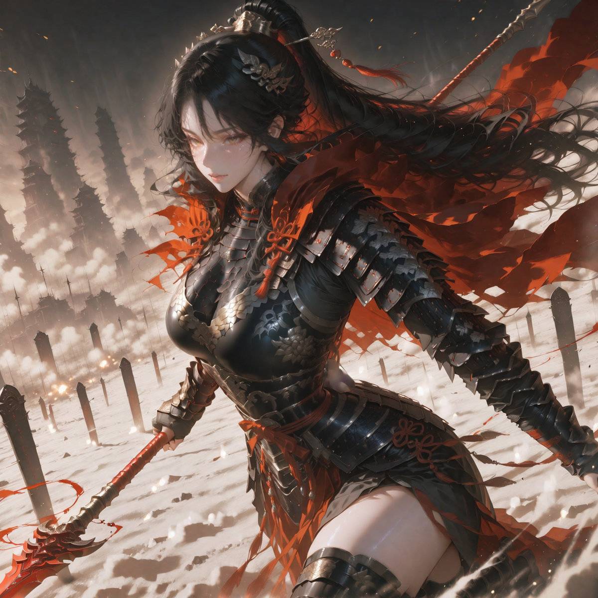 图片[5]-英姿飒爽-pixiv插画-作品交流服务