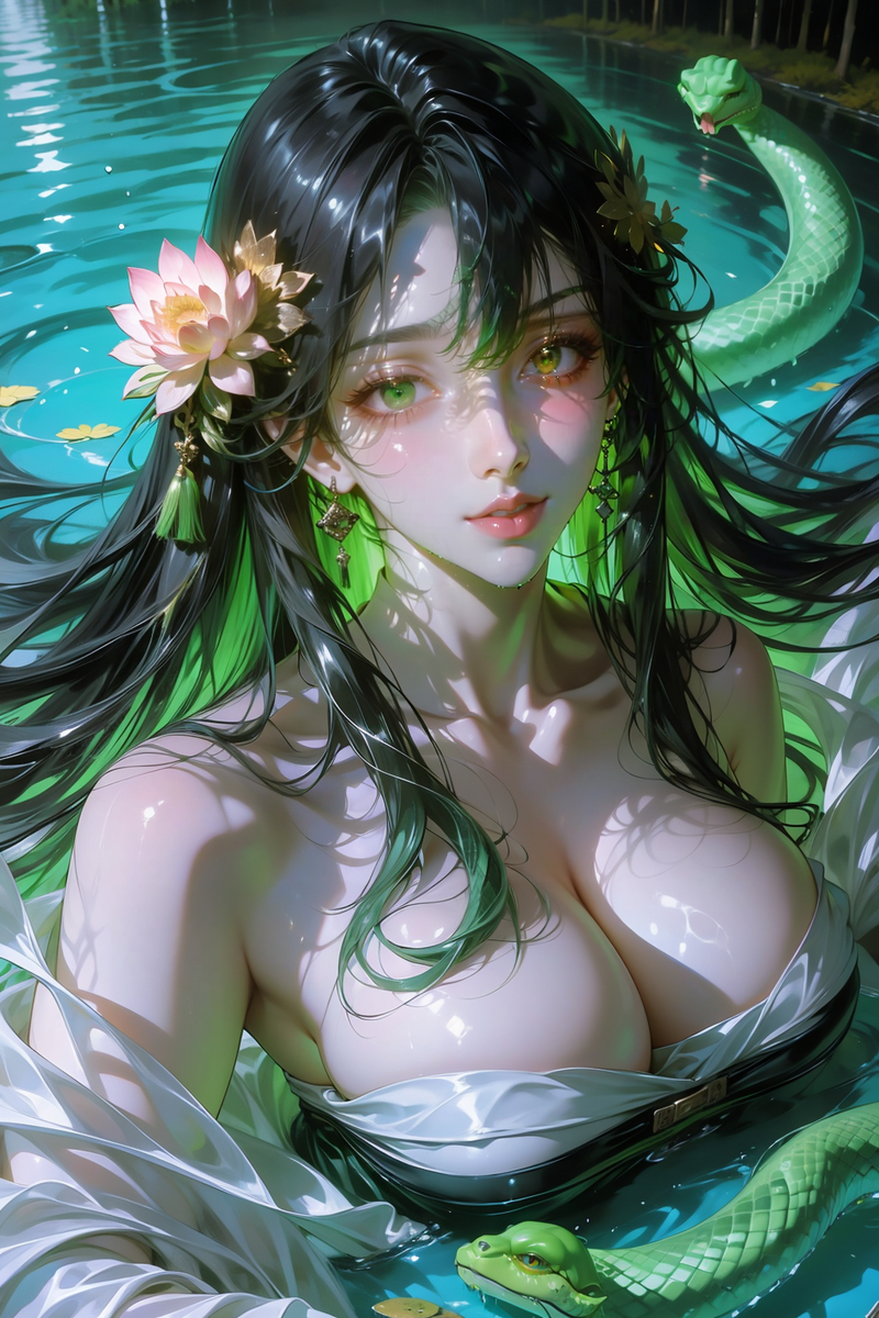 图片[6]-013青蛇结缘-pixiv插画-作品交流服务