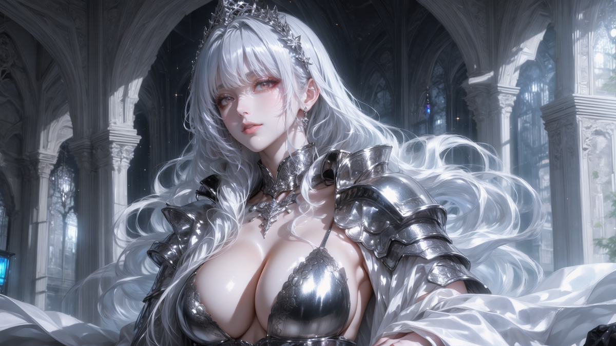 银甲侍卫-pixiv插画-作品交流服务