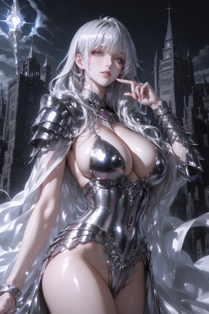 银甲侍卫-pixiv插画-作品交流服务