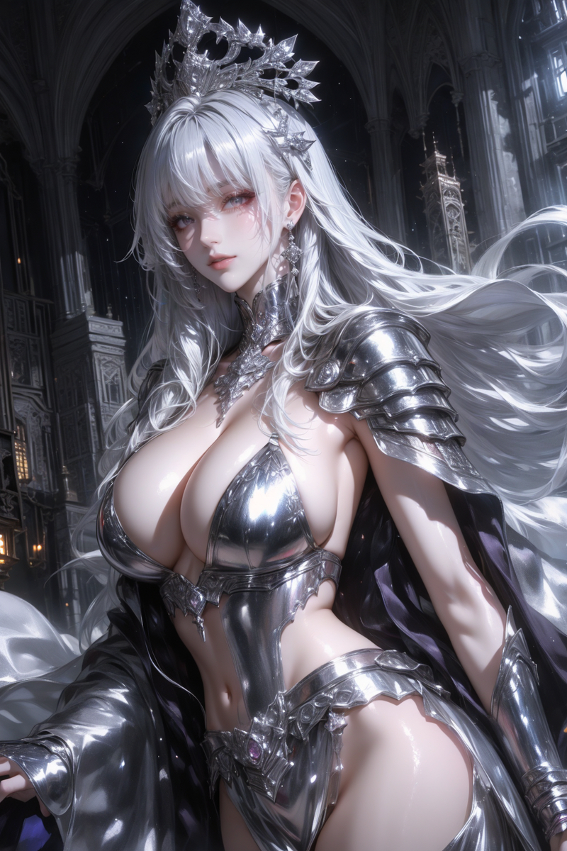 银甲侍卫-pixiv插画-作品交流服务