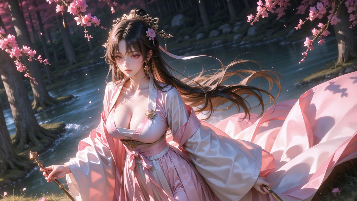 桃之夭夭-pixiv插画-作品交流服务