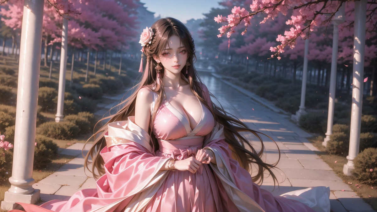 桃之夭夭-pixiv插画-作品交流服务