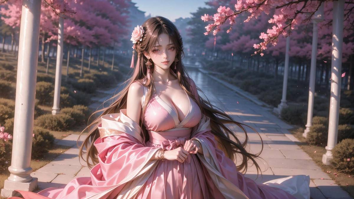 桃之夭夭-pixiv插画-作品交流服务