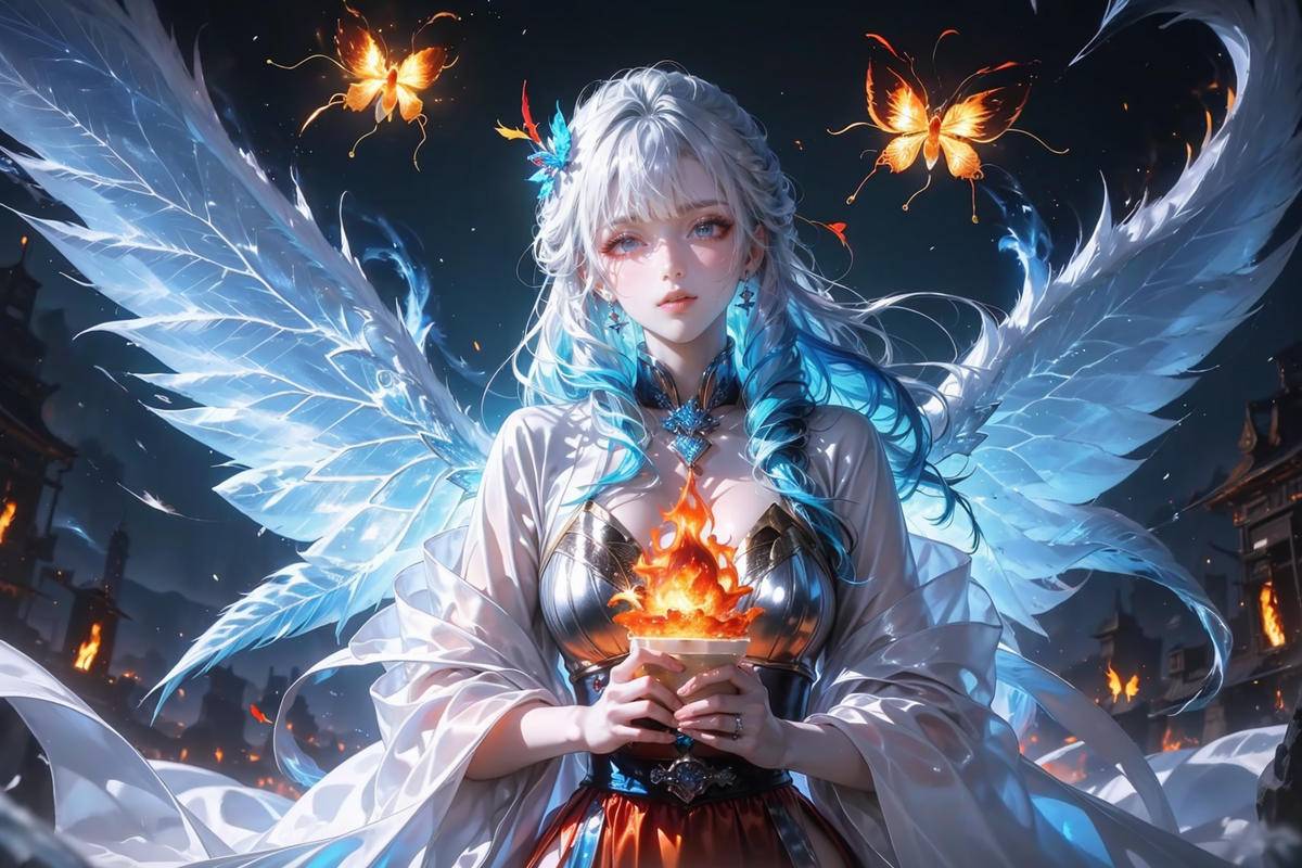 图片[6]-冰翼炎灵-pixiv插画-作品交流服务