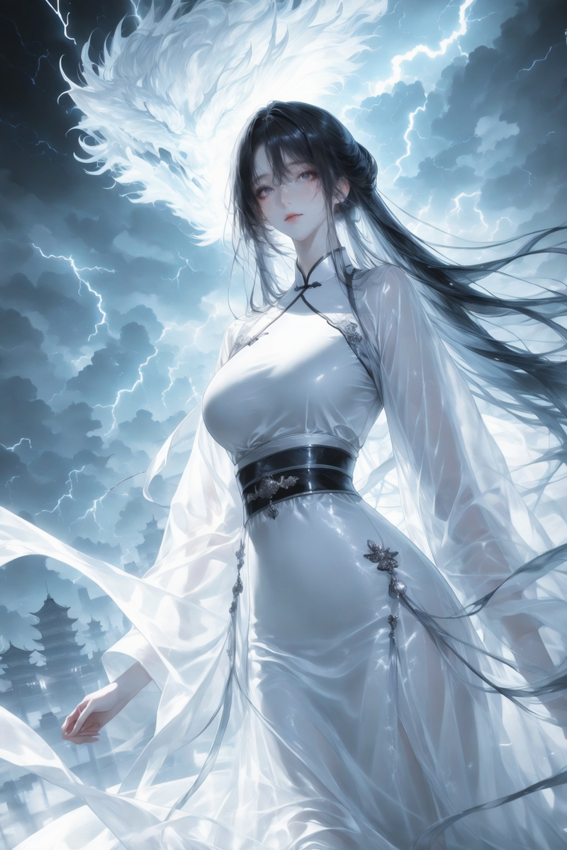 素衣渡劫-pixiv插画-作品交流服务