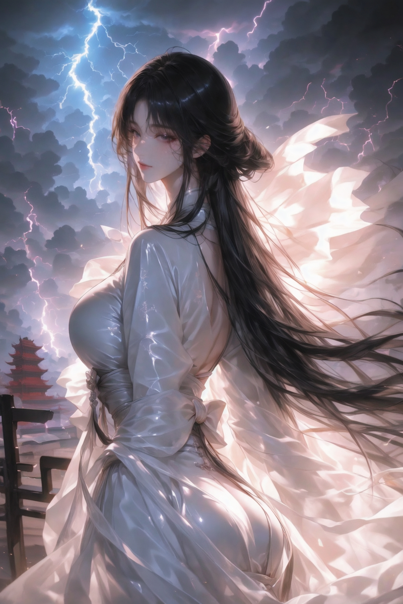 素衣渡劫-pixiv插画-作品交流服务