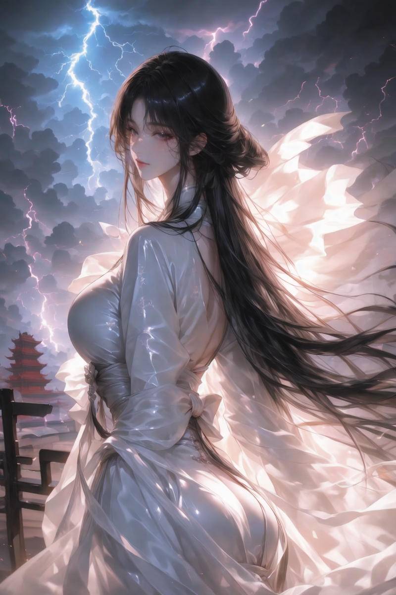 素衣渡劫-pixiv插画-作品交流服务