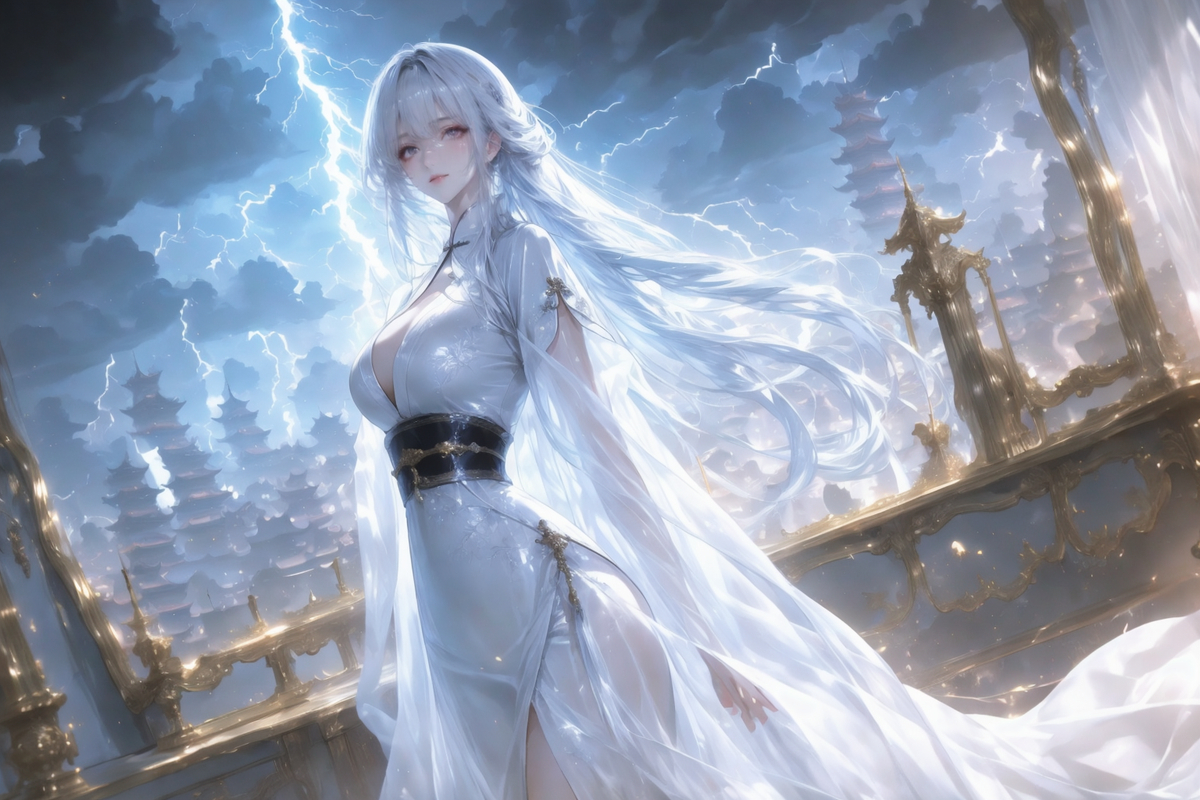 素衣渡劫-pixiv插画-作品交流服务