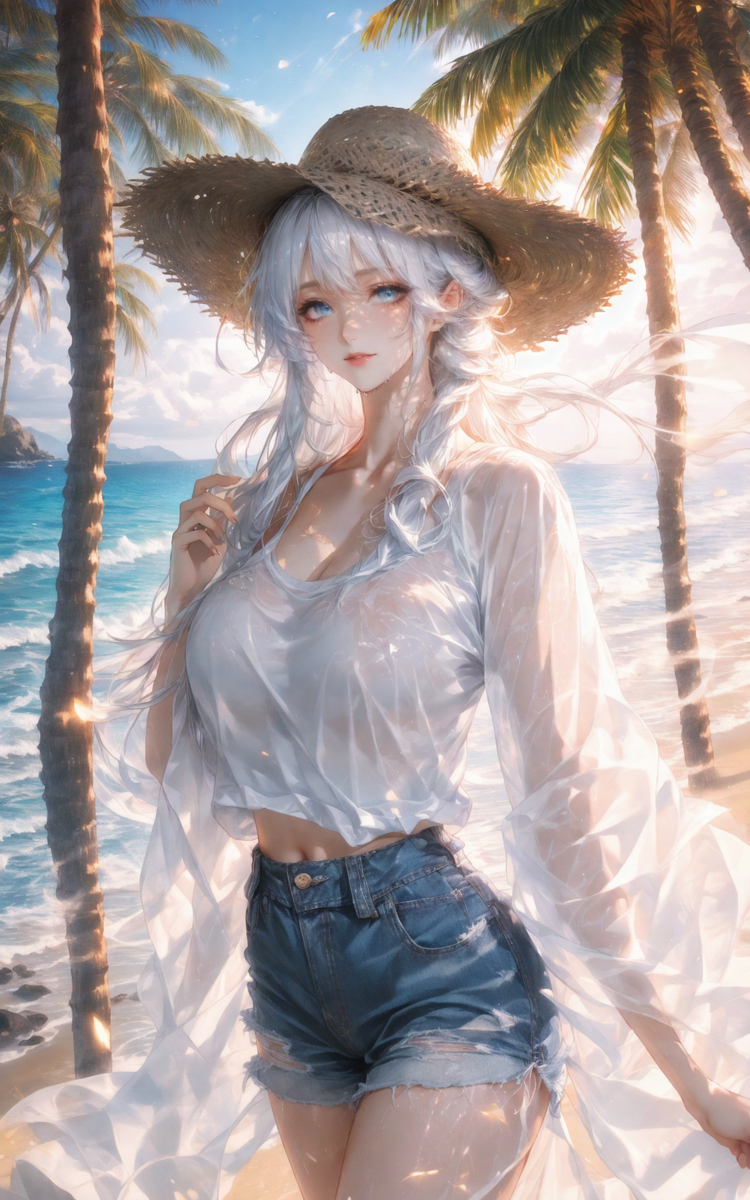 休闲时光-pixiv插画-作品交流服务