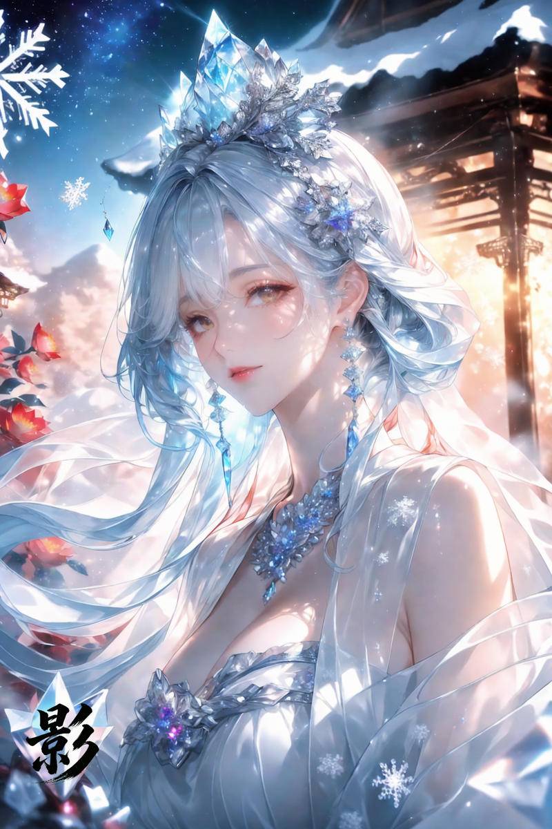 雪中明珠-pixiv插画-作品交流服务