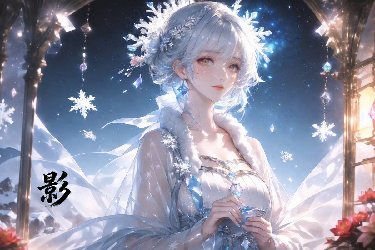 雪中明珠-pixiv插画-作品交流服务