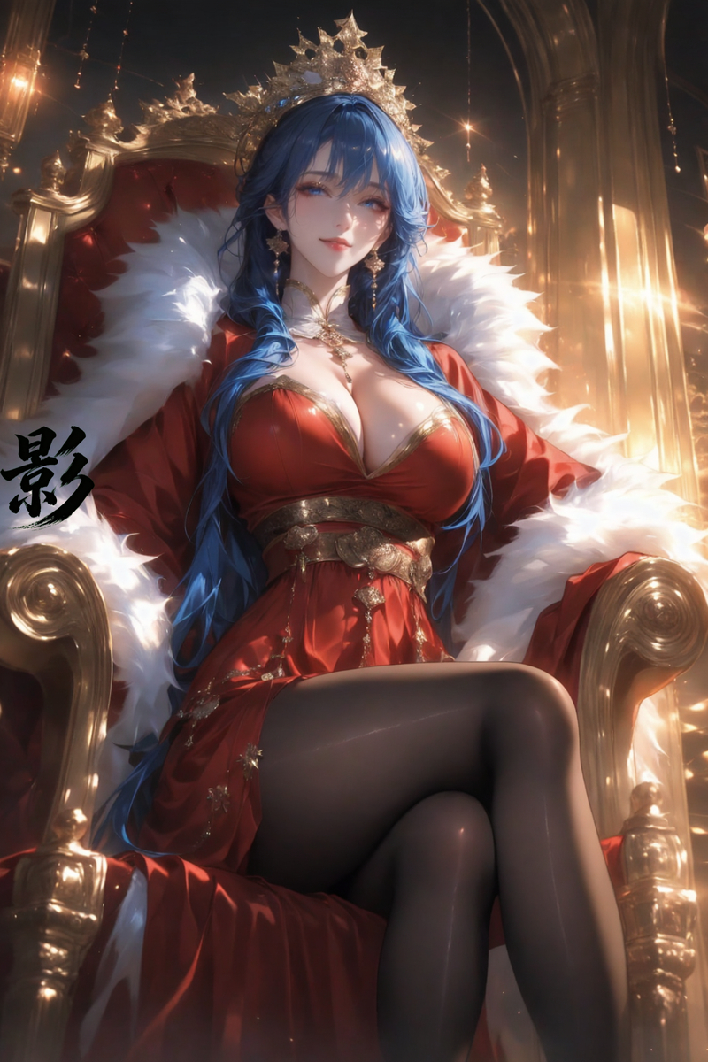 向你的女王低头-pixiv插画-作品交流服务