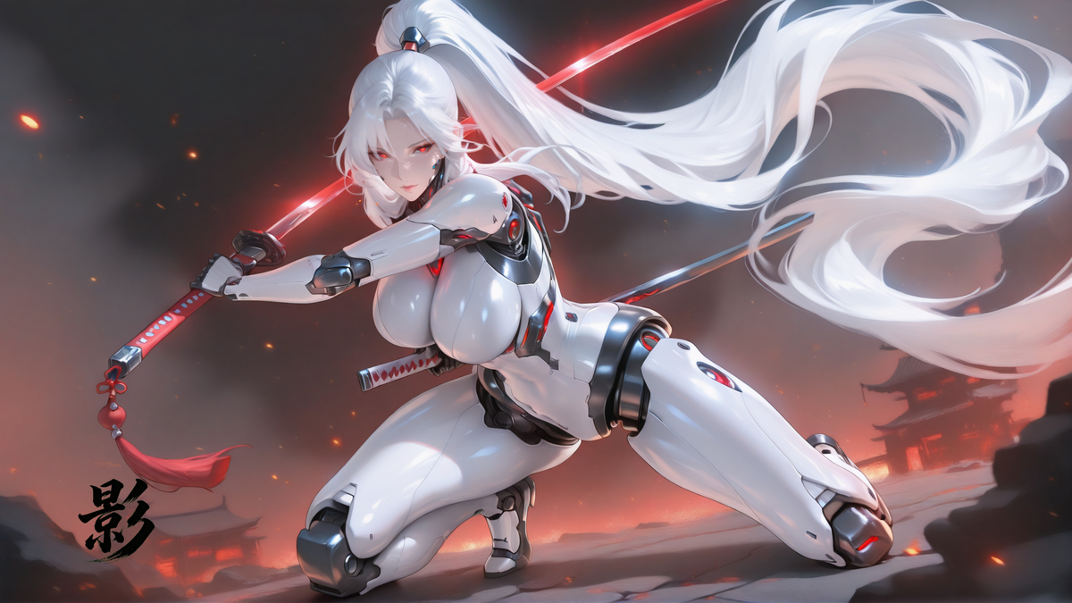 图片[5]-机械少女（剑）-pixiv插画-作品交流服务