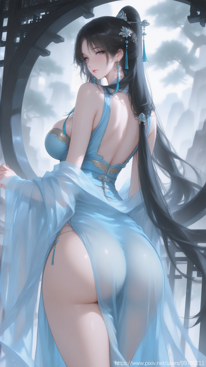 水光潋滟-pixiv插画-作品交流服务