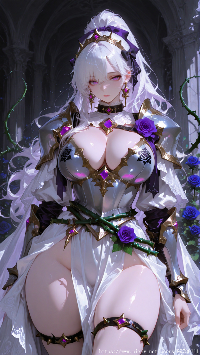 蔷薇骑士-pixiv插画-作品交流服务