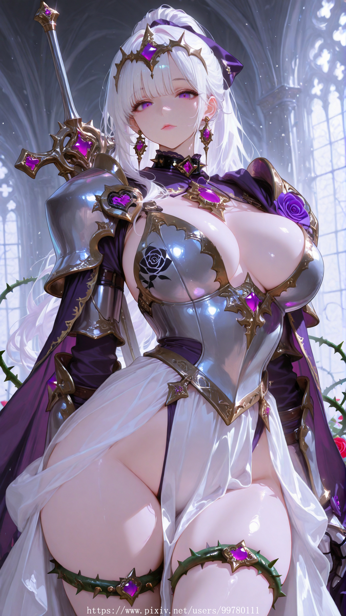 图片[6]-蔷薇骑士-pixiv插画-作品交流服务