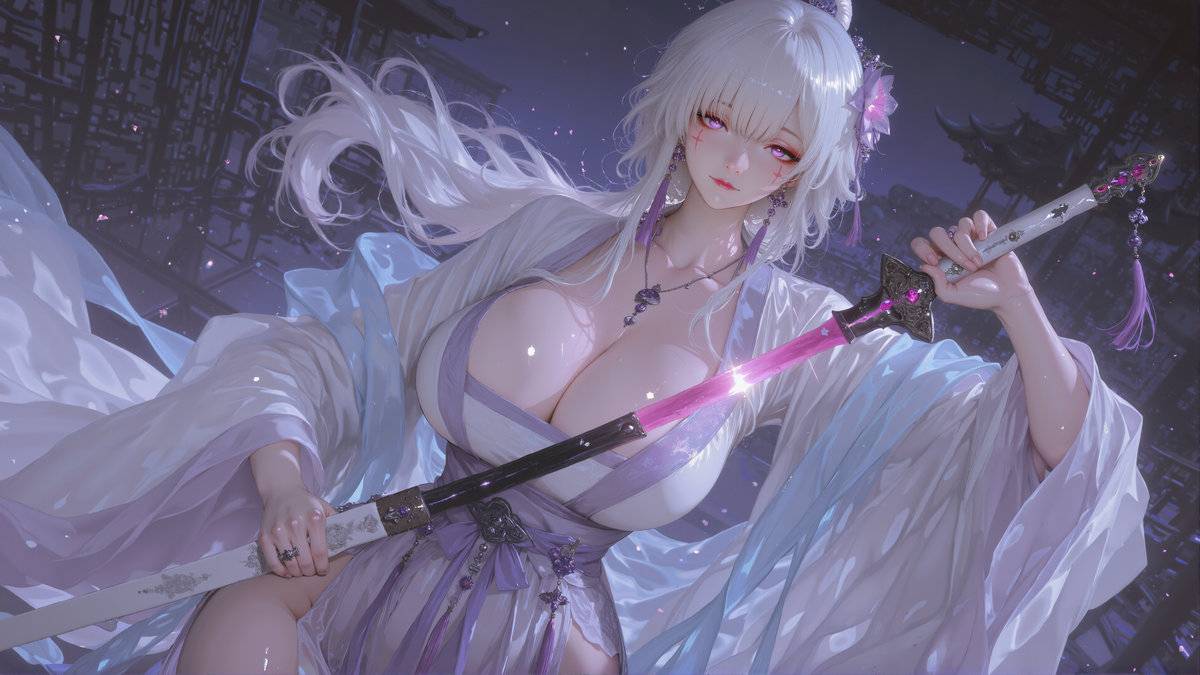 紫澜霞殁-pixiv插画-作品交流服务