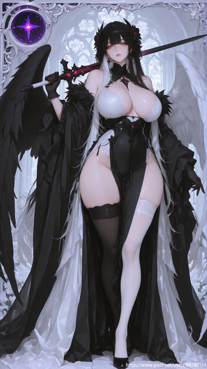 图片[5]-阴阳翼使-pixiv插画-作品交流服务