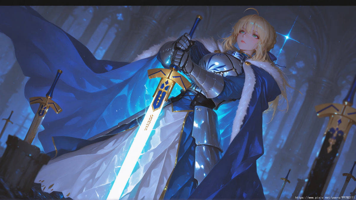 图片[5]-骑士王与胜利誓约-pixiv插画-作品交流服务