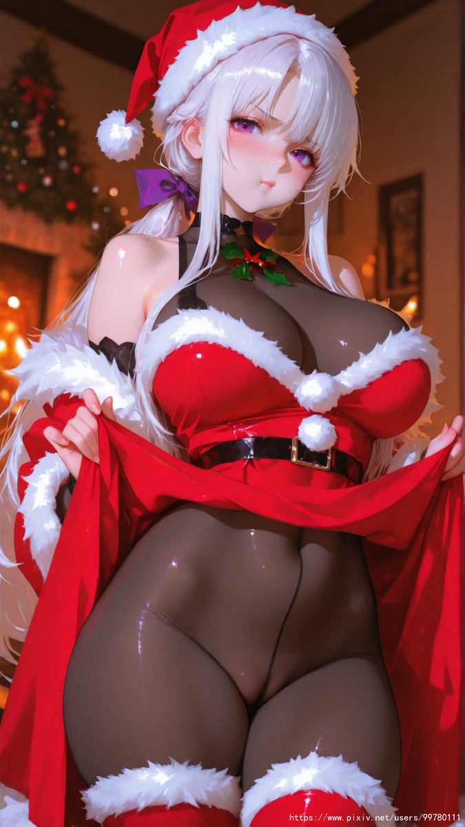 迟来的圣诞&元旦贺图-pixiv插画-作品交流服务