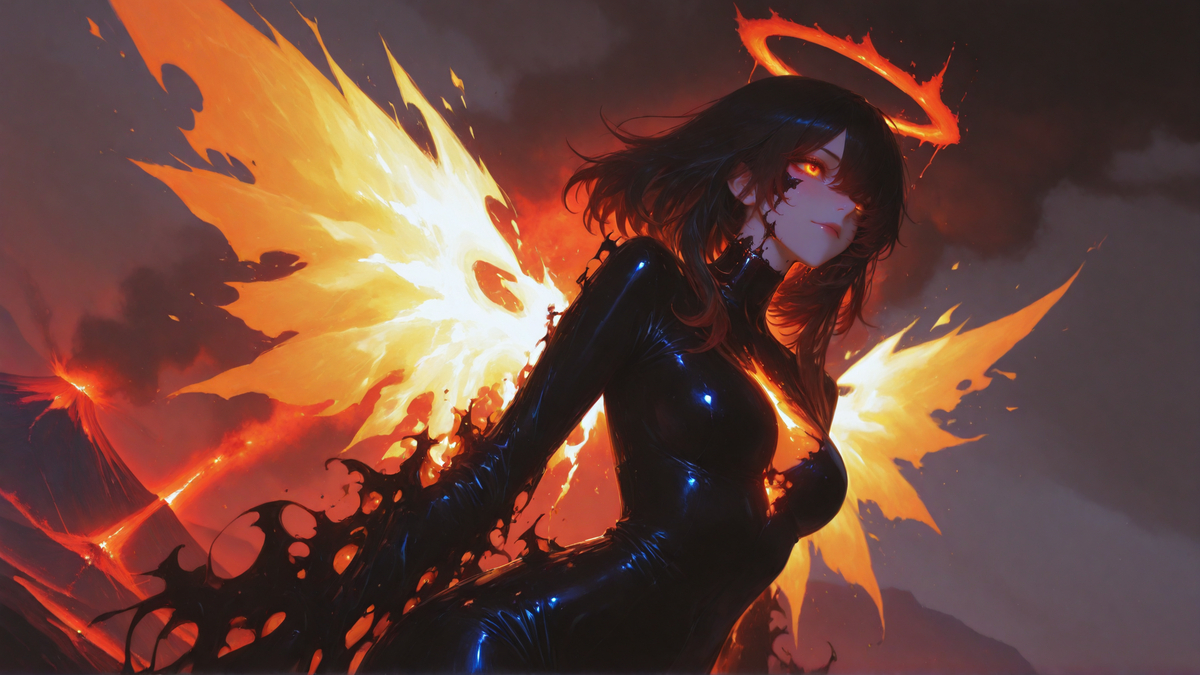 图片[13]-辉光之翼，燃烧之目的凛然凝视-pixiv插画-作品交流服务