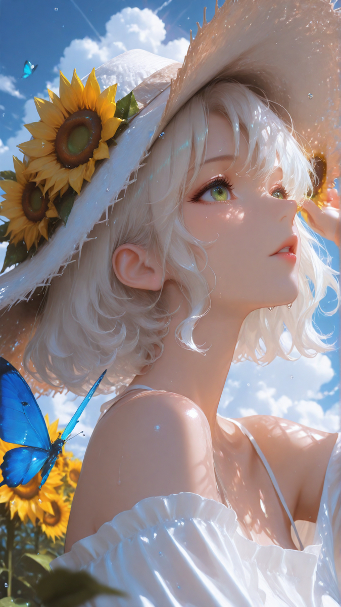 夏日晴光-pixiv插画-作品交流服务